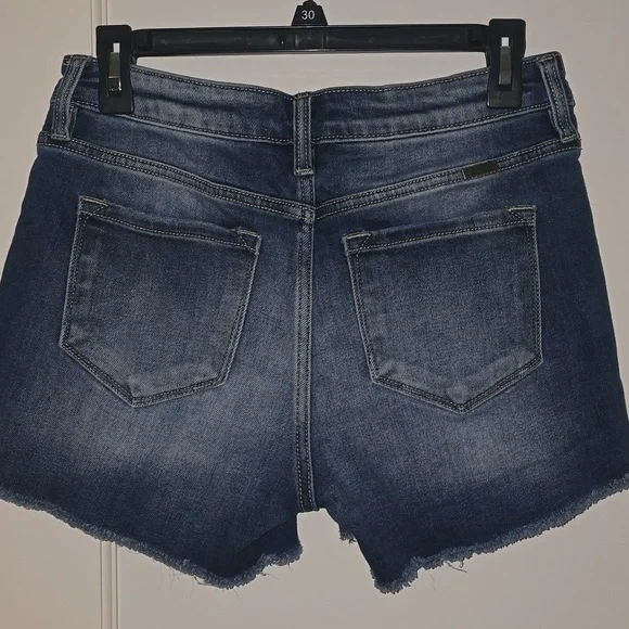 Kancan Women's Blue Denim Shorts - Picture 2 of 7